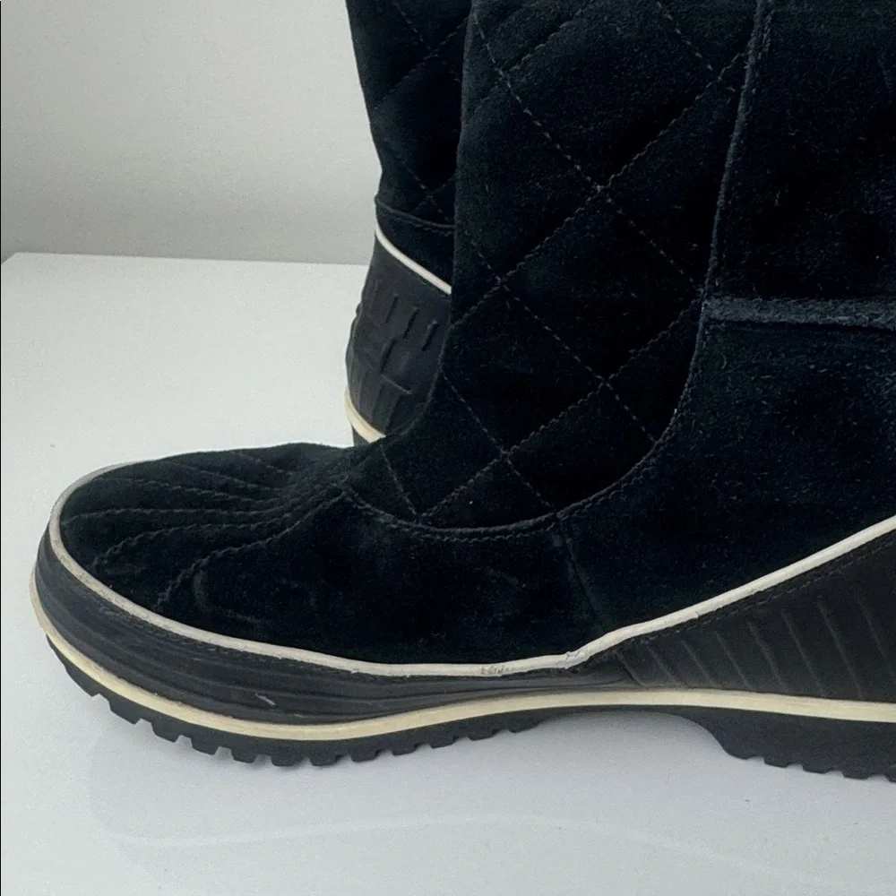 Sorel Tivoli II Pull On black Women's Black Winter Snow Boots US 8 - Picture 7 of 8
